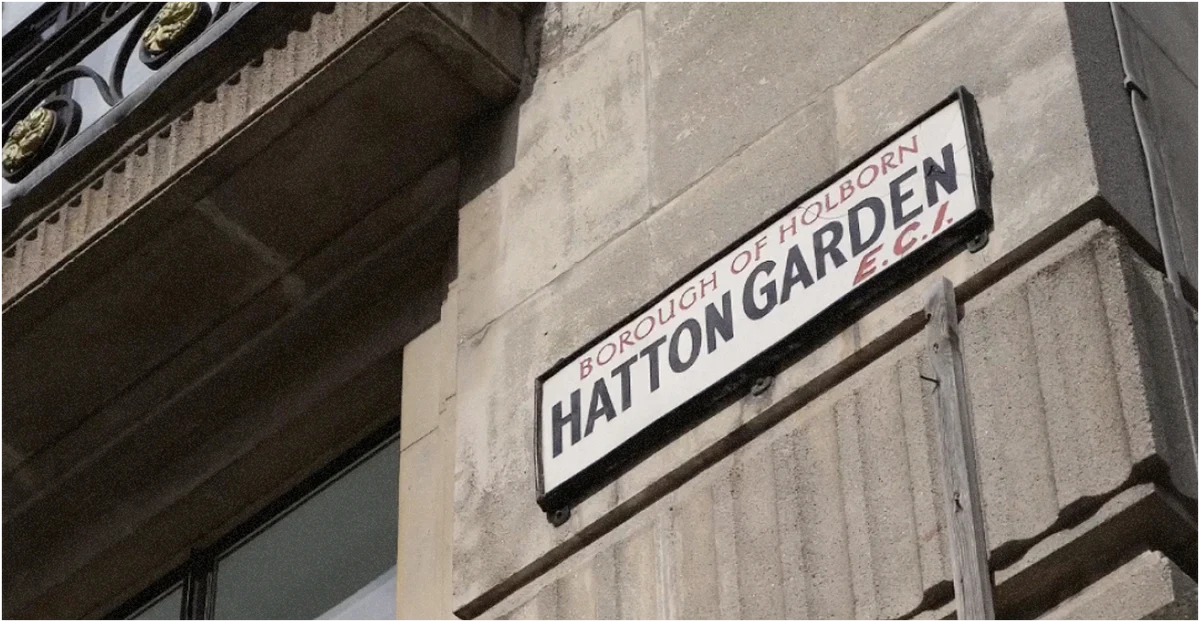 Modern Hatton Garden street